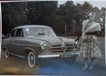 Borgward Isabella at dutch Beauty Contest 1954 Factoryphoto (10382)